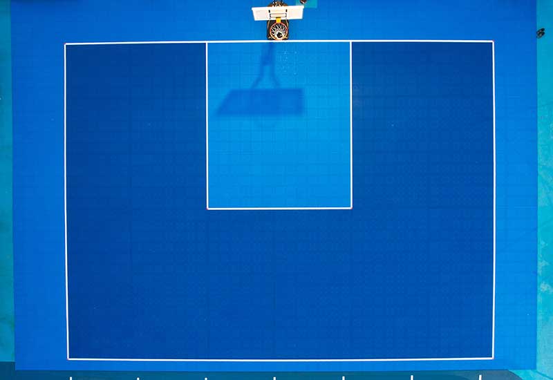 Basketplan på Arvika Idrottscenter